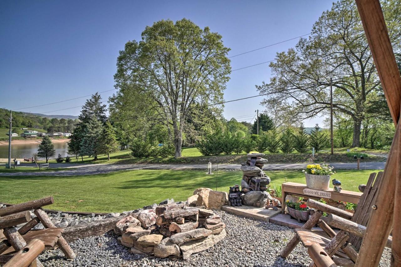 Rivers View - Cherokee Lake Cabin With Fire Pit! Bean Station Exterior foto