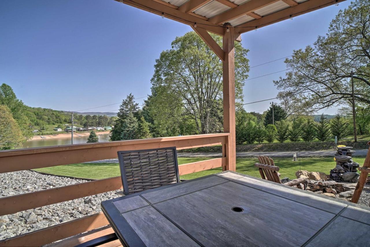 Rivers View - Cherokee Lake Cabin With Fire Pit! Bean Station Exterior foto