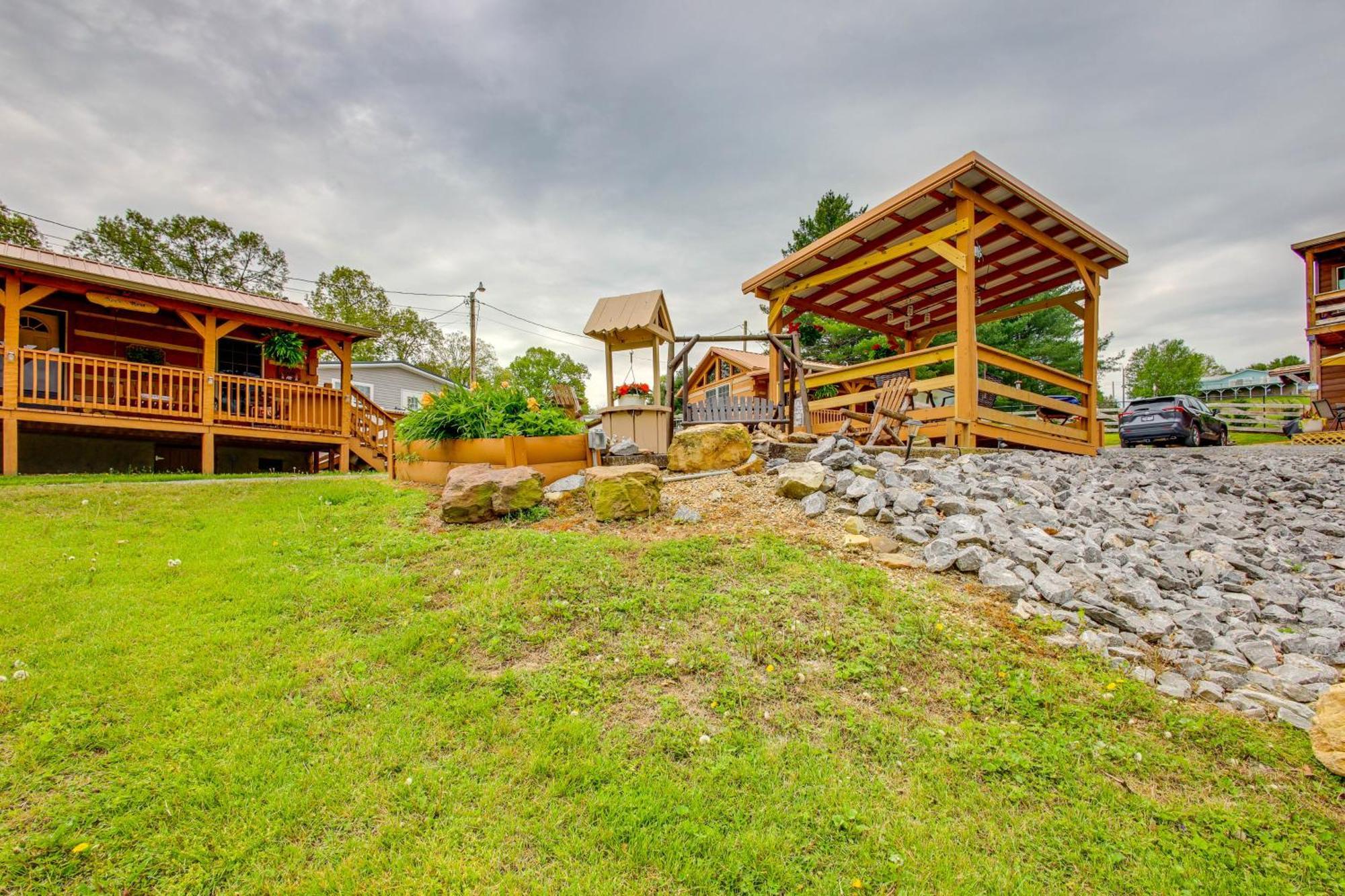 Rivers View - Cherokee Lake Cabin With Fire Pit! Bean Station Exterior foto