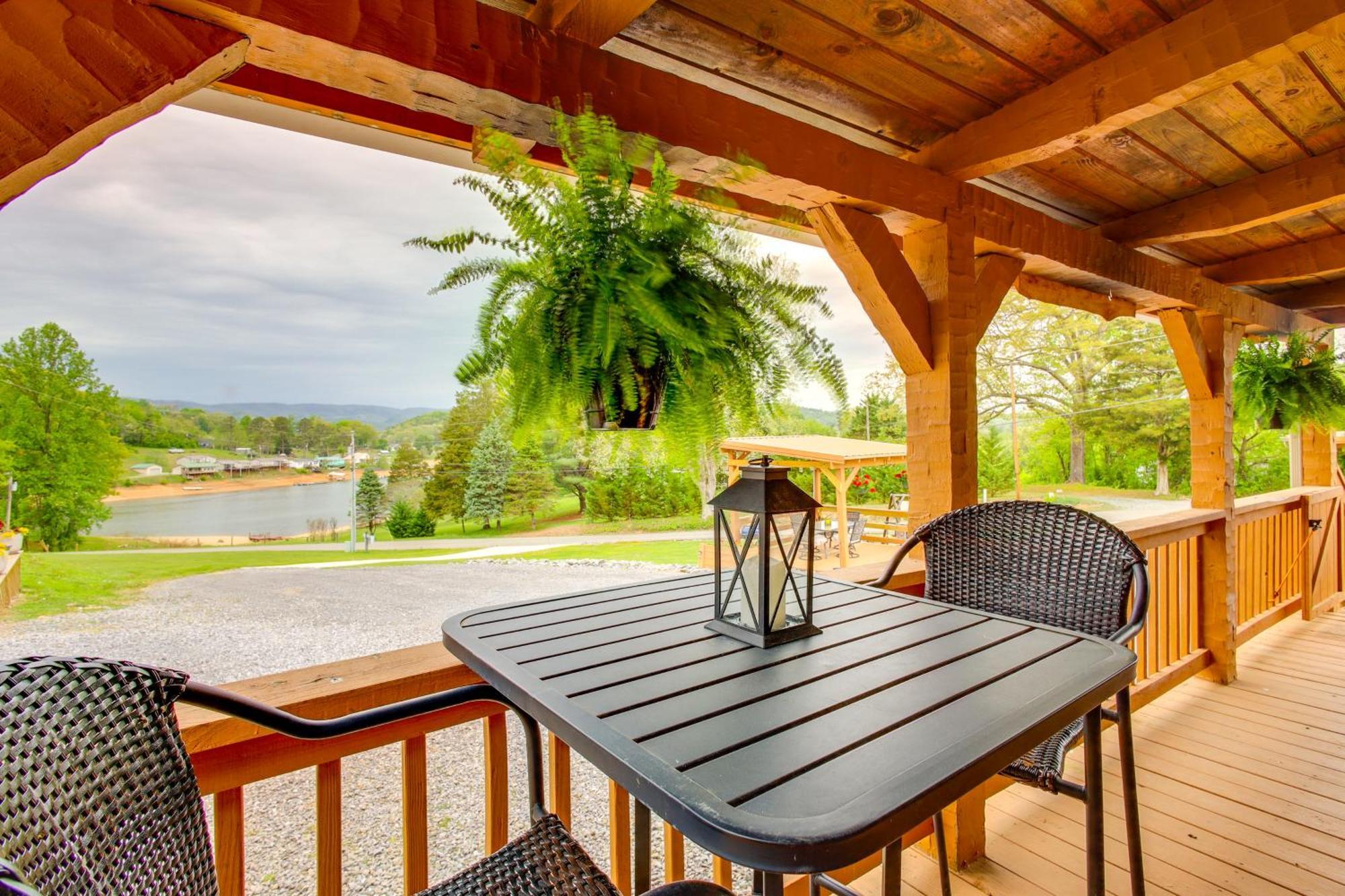 Rivers View - Cherokee Lake Cabin With Fire Pit! Bean Station Exterior foto