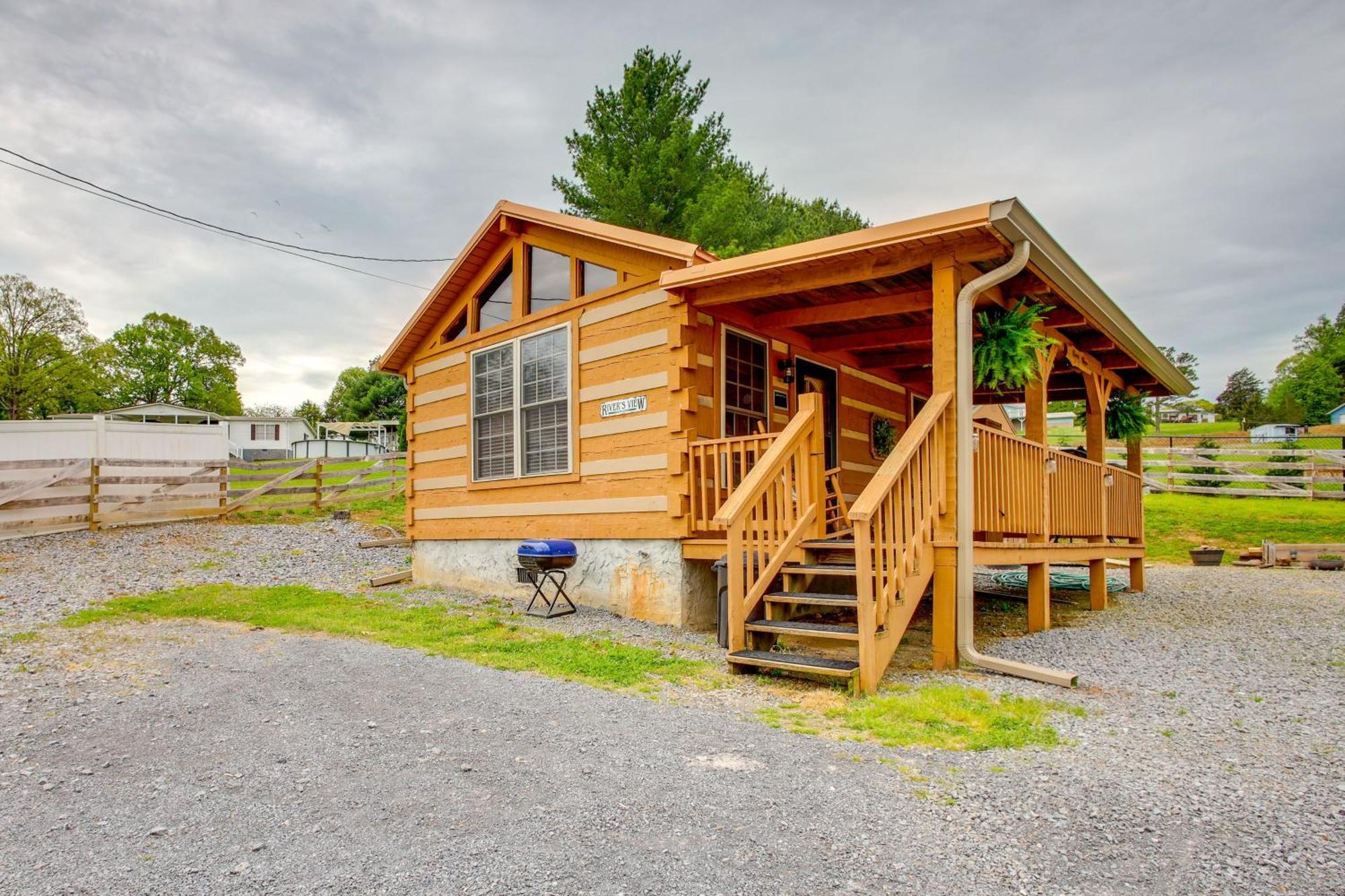 Rivers View - Cherokee Lake Cabin With Fire Pit! Bean Station Exterior foto