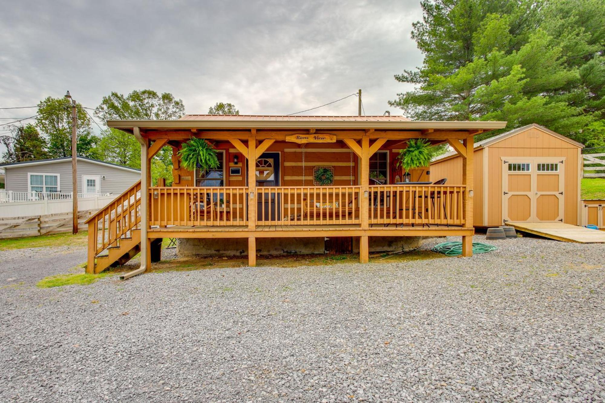 Rivers View - Cherokee Lake Cabin With Fire Pit! Bean Station Exterior foto
